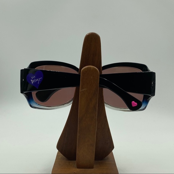 Xox Betsy Black Translucent Oval Sunglasses Frames - Picture 4 of 5